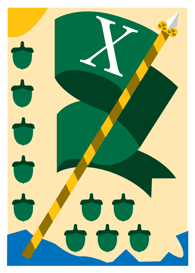Playing Card Render Acorn 10