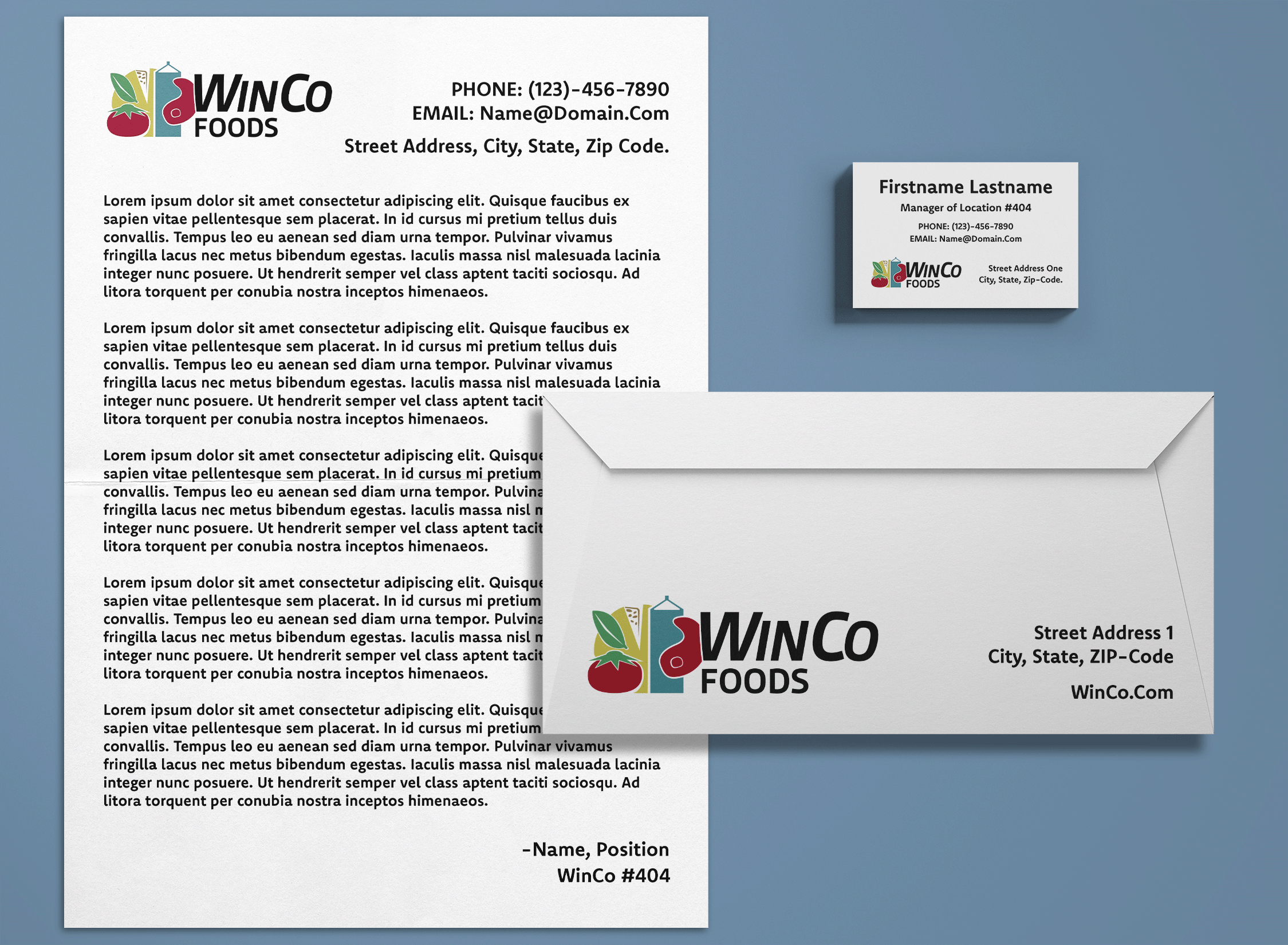 Winco Mockup Postage